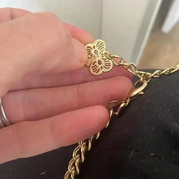 Vintage Womens Red Acrylic Geometric Necklace - Picture 2 of 5